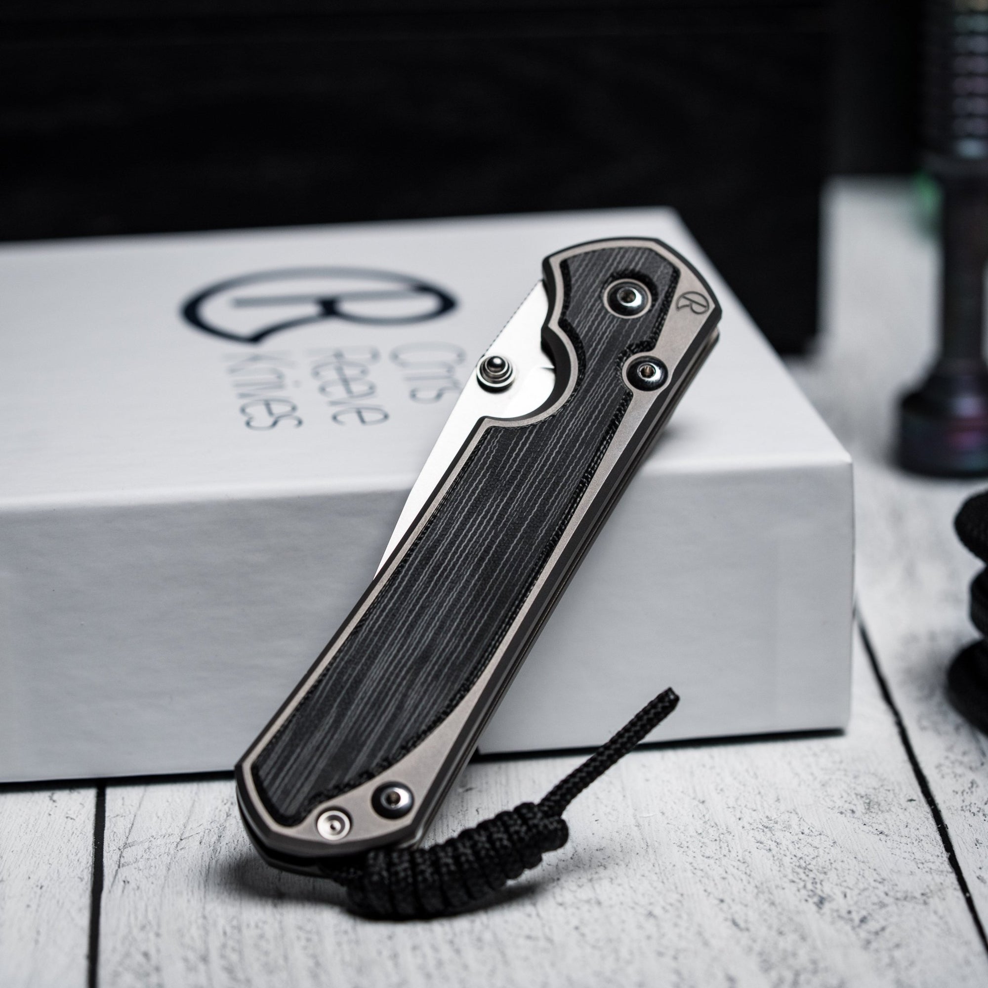 Drop Date (03/11): Chris Reeve Large Sebenza 31 Drop Point - Magnacut & Glass Blasted Titanium w/ Black Canvas Micarta Inlay - URBAN EDC®
