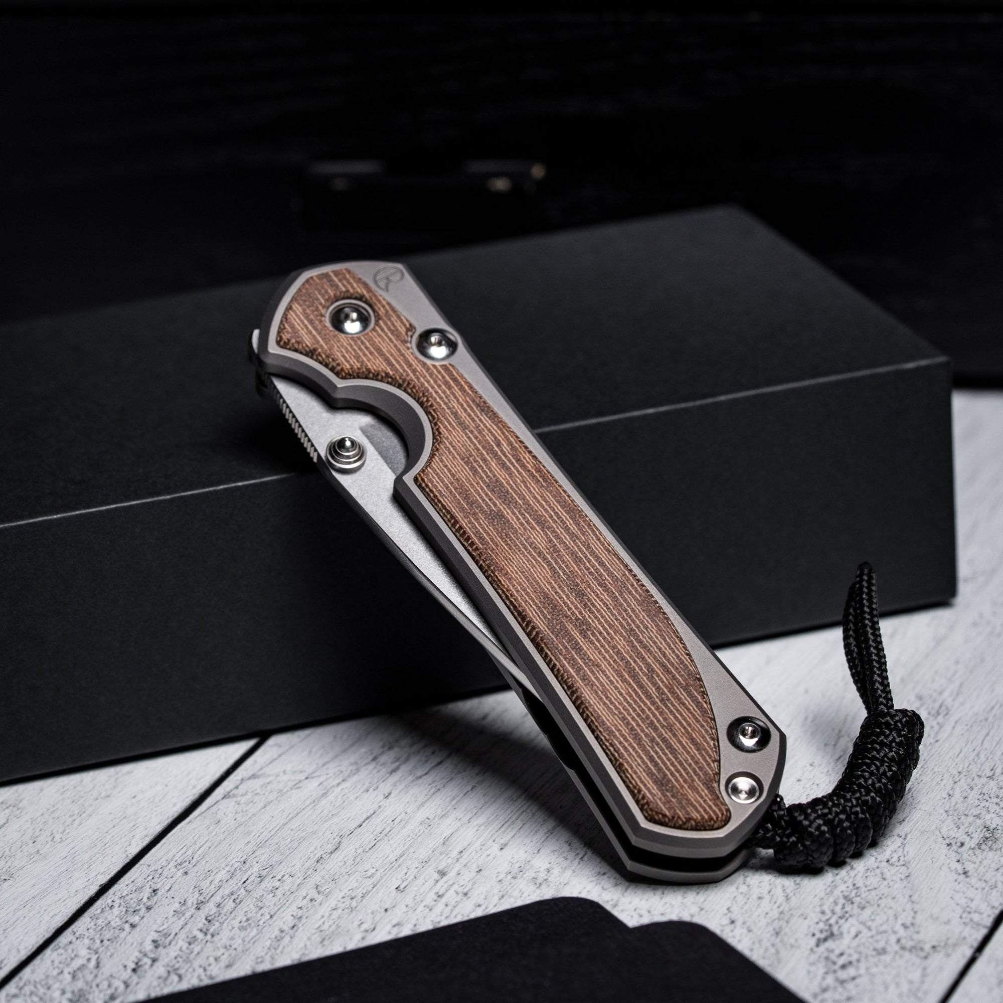 Drop Date (03/25): Chris Reeve Large Sebenza 31 Drop Point - Magnacut & Glass Blasted Titanium w/ Natural Canvas Micarta Inlay - URBAN EDC®