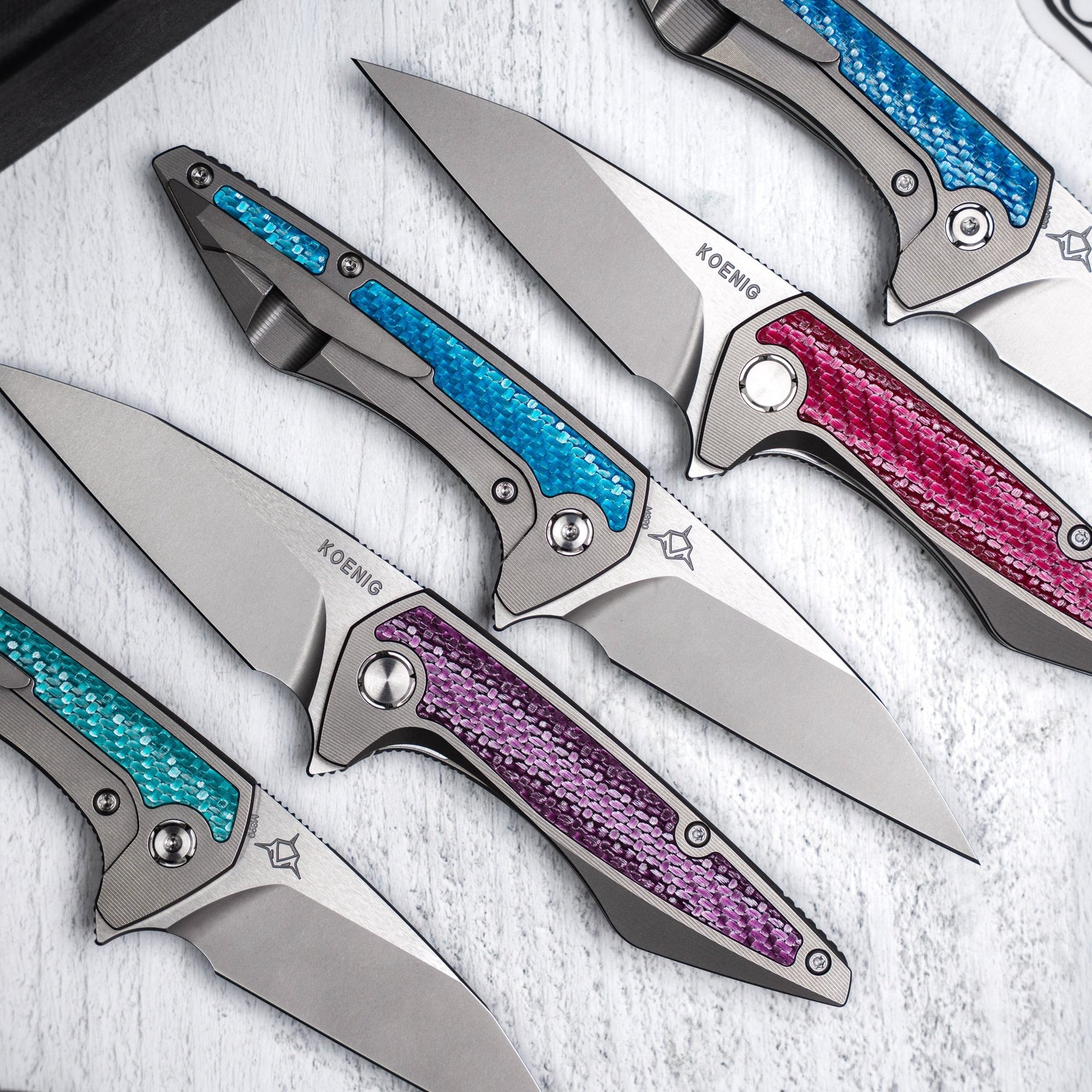 Drop Date (04/08): Koenig Mini Goblin Flipper - Burnished M390 w/ Polished Flats - URBAN EDC®