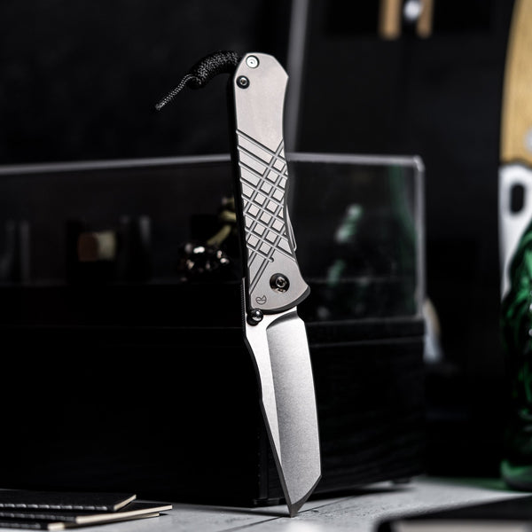 Drop Date (04/29): Chris Reeve Umnumzaan - Tanto Magnacut & Glass Blasted Titanium - URBAN EDC®