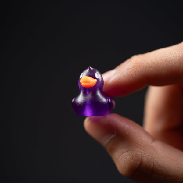 Drop Date (04/29): Lucky Duck Lanyard Bead - Royal Purple - URBAN EDC®