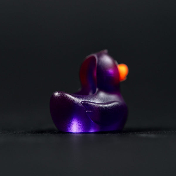 Drop Date (04/29): Lucky Duck Lanyard Bead - Royal Purple - URBAN EDC®