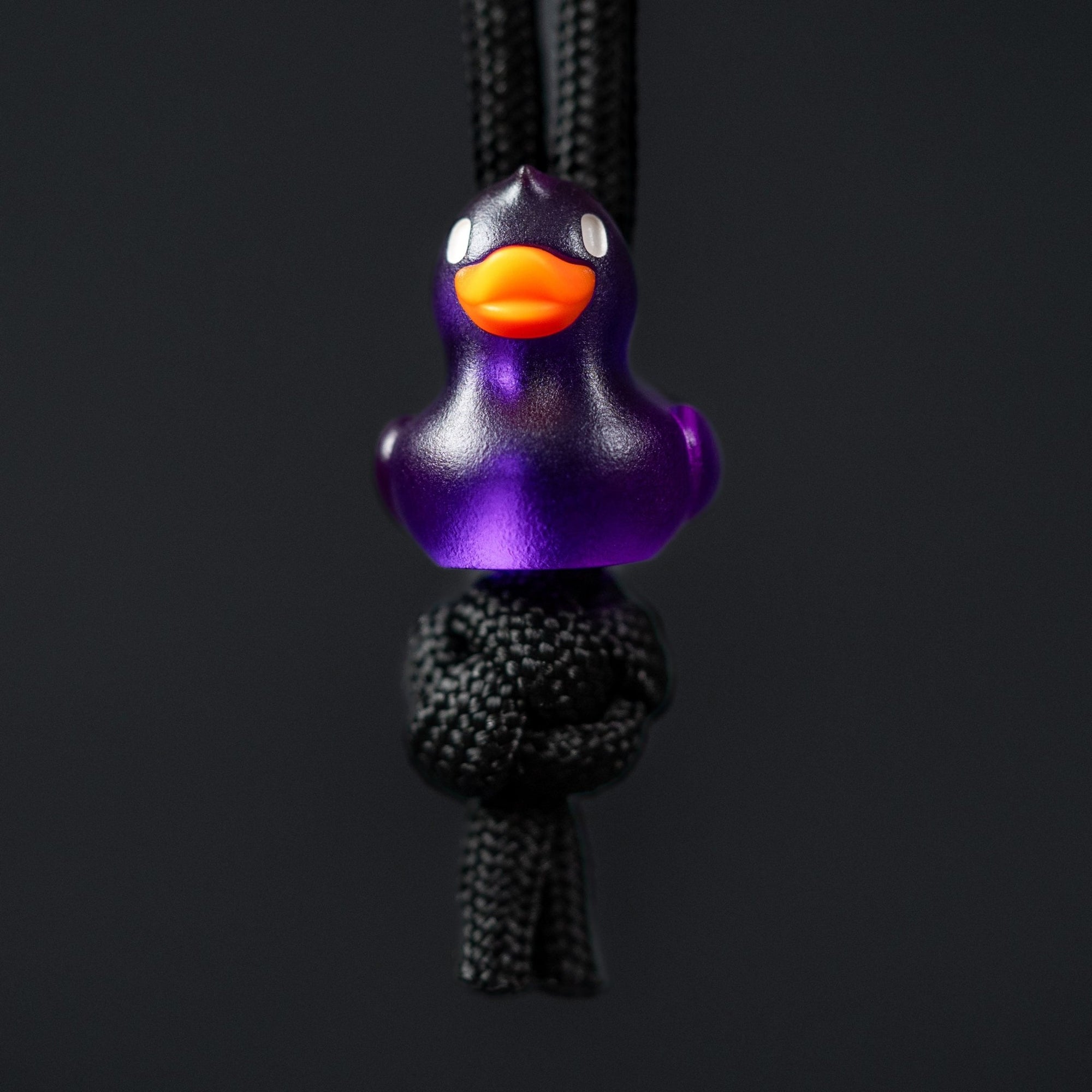 Drop Date (04/29): Lucky Duck Lanyard Bead - Royal Purple - URBAN EDC®