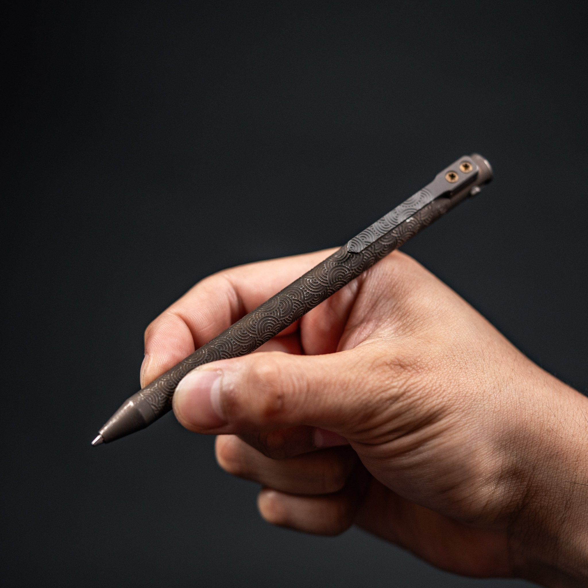 Nottingham Tactical x URBAN TB360™ Pen - Battle-Ground Two-Tone Ti