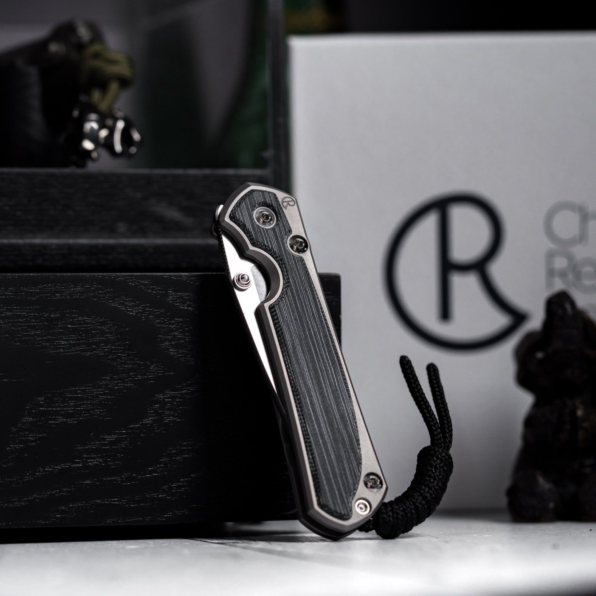 Drop Date (05/06): Chris Reeve Small Sebenza 31 - Drop Point Stonewashed Magnacut & Glass Blasted Titanium w/ Black Canvas Micarta Inlay - URBAN EDC®