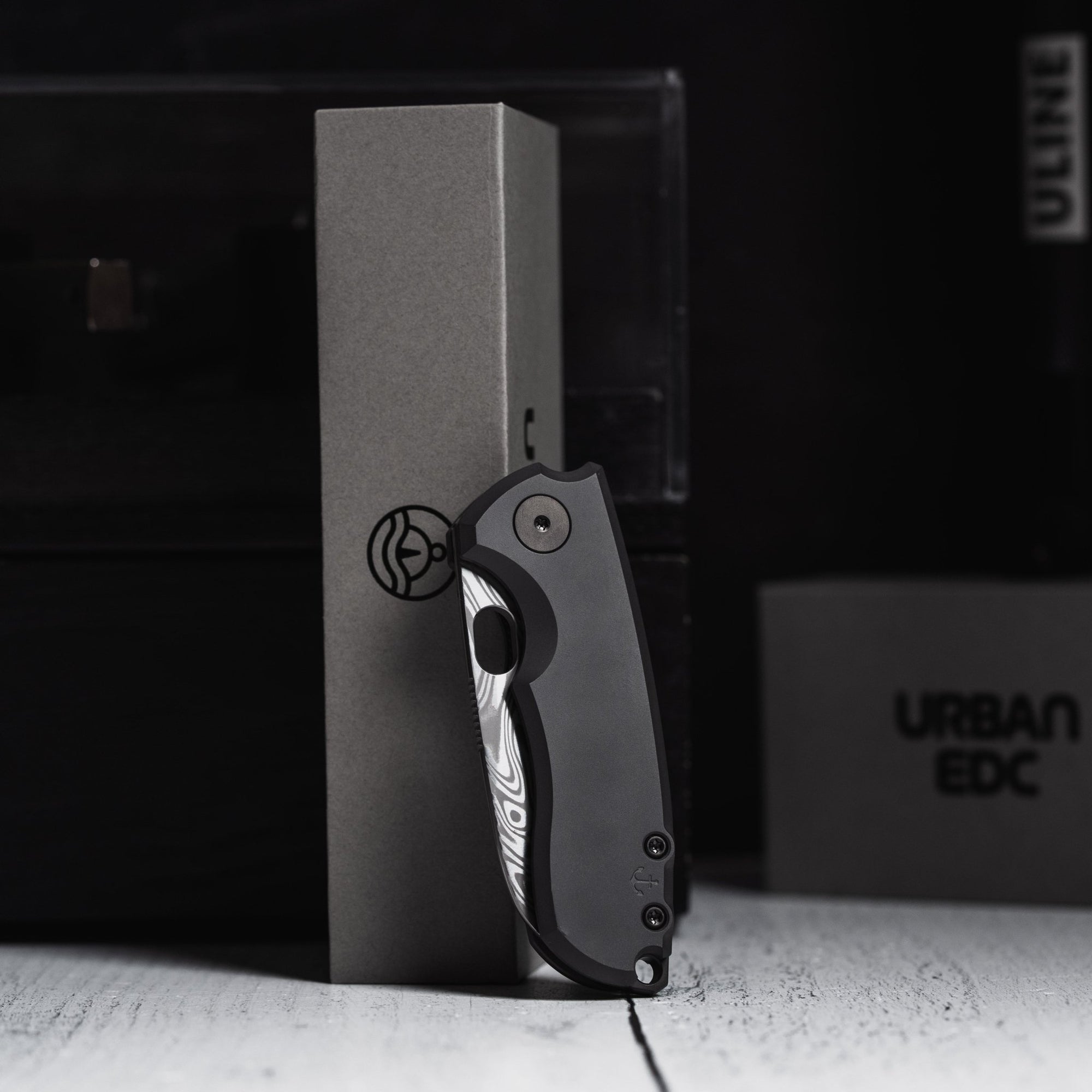 Drop Date (05/27): URBAN Jib - Thor Damacore & Bead Blasted Zirconium Linerlock (Yamato Exclusive) - URBAN EDC®