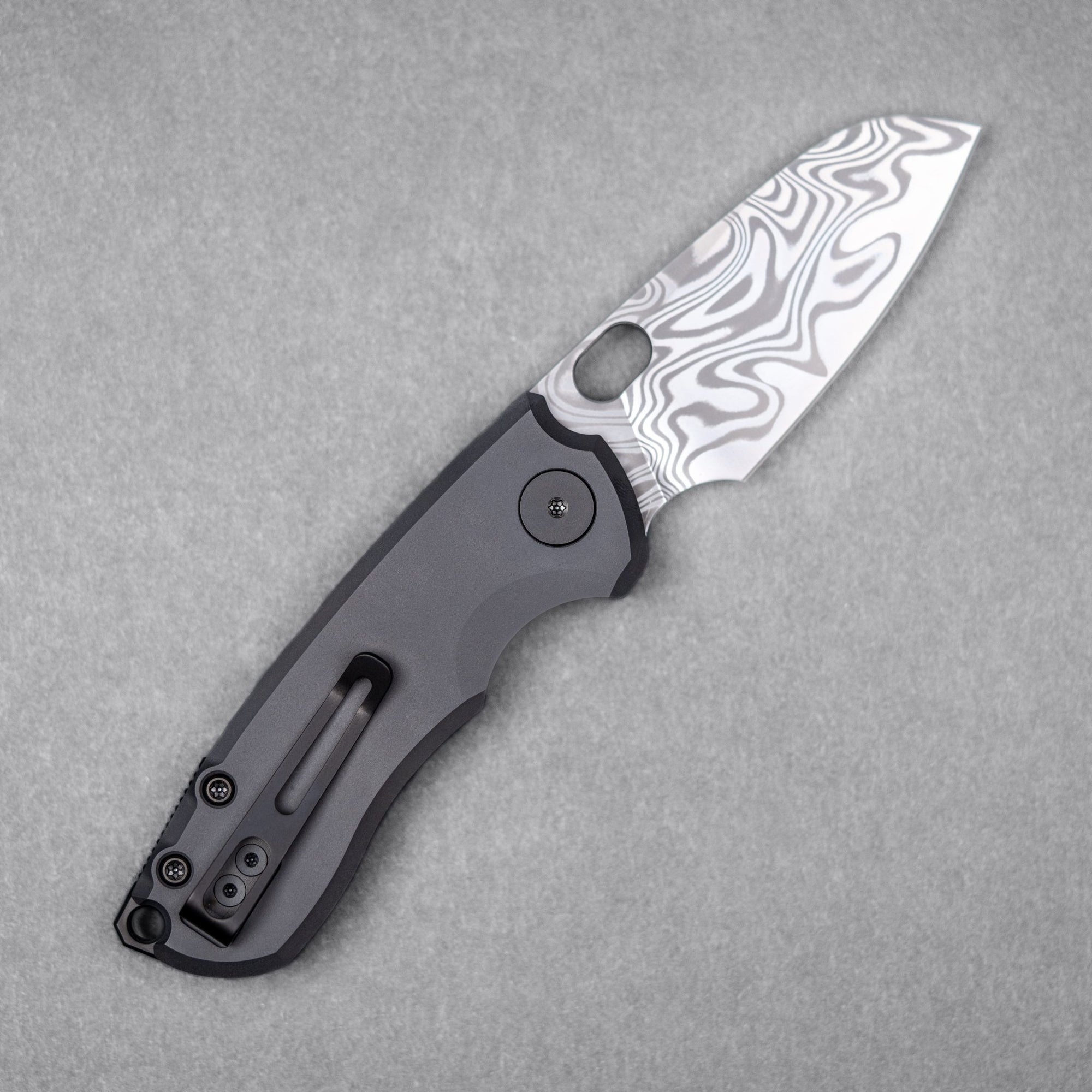 Drop Date (05/27): URBAN Jib - Thor Damacore & Bead Blasted Zirconium Linerlock (Yamato Exclusive) - URBAN EDC®