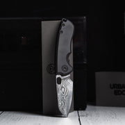 Drop Date (05/27): URBAN Jib - Thor Damacore & Bead Blasted Zirconium Linerlock (Yamato Exclusive) - URBAN EDC®