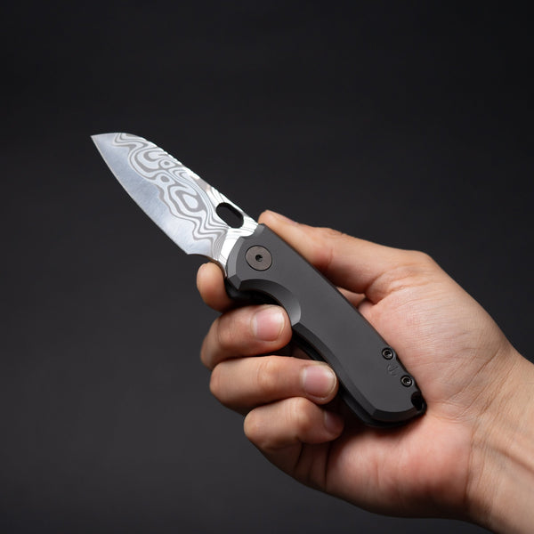 Drop Date (05/27): URBAN Jib - Thor Damacore & Bead Blasted Zirconium Linerlock (Yamato Exclusive) - URBAN EDC®