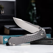 Drop Date (06/03): Chris Reeve Umnumzaan - Drop Point Magnacut & Glass Blasted Titanium - URBAN EDC®