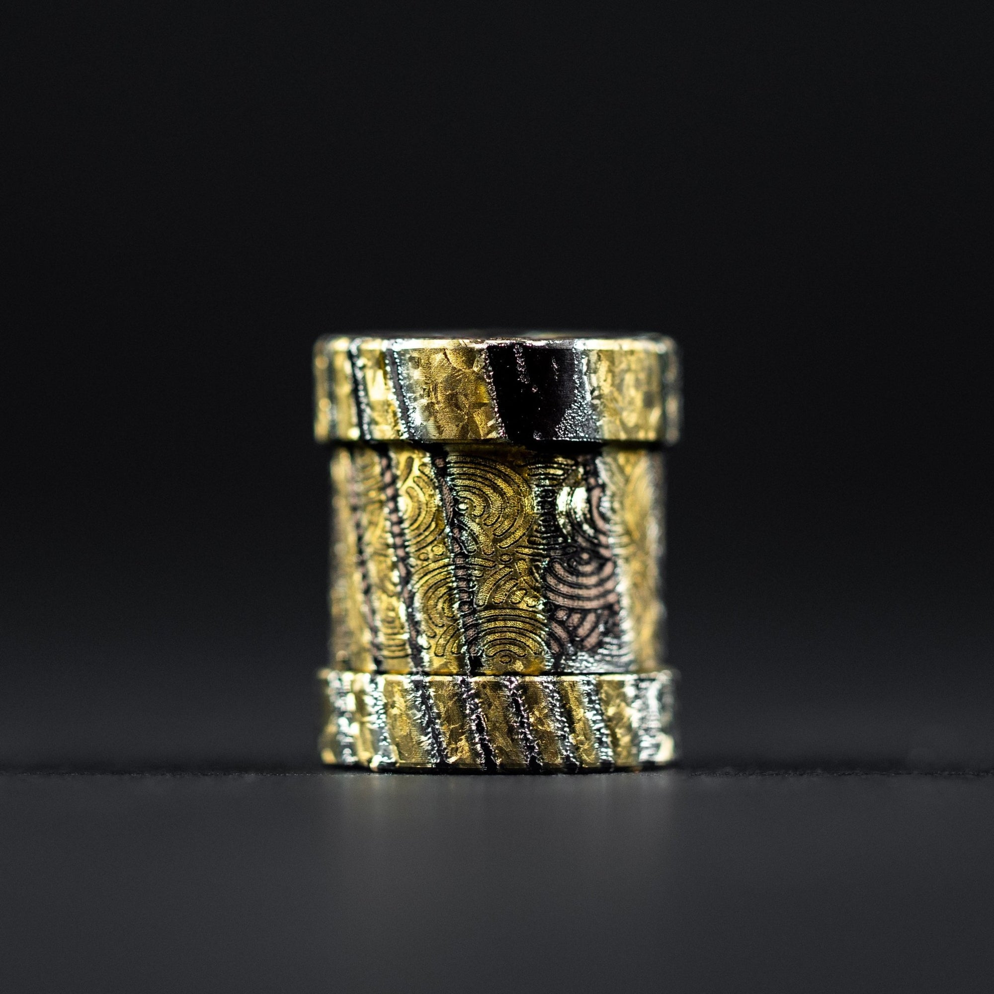 Drop Date (06/10): Collins Trace Manufacturing x URBAN 'The End' Bead - ZircuTi Chaos Seigaiha™ - URBAN EDC®