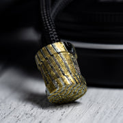 Drop Date (06/10): Collins Trace Manufacturing x URBAN 'The End' Bead - ZircuTi Chaos Seigaiha™ - URBAN EDC®
