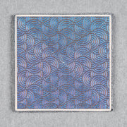 Drop Date (06/10): Limitless x URBAN Chaos Seigaiha™ Titanium Square Patch - 2x2 - URBAN EDC®