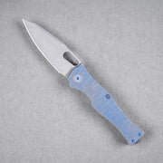 Drop Date (06/10): URBAN Castellan Non - Flipper - Acid - Etched Vanax & Darkwashed Blurple Titanium w/ Rock Texture - URBAN EDC®