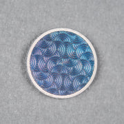 Drop Date (06/17): Limitless x URBAN Chaos Seigaiha™ Titanium Round Patch - URBAN EDC®
