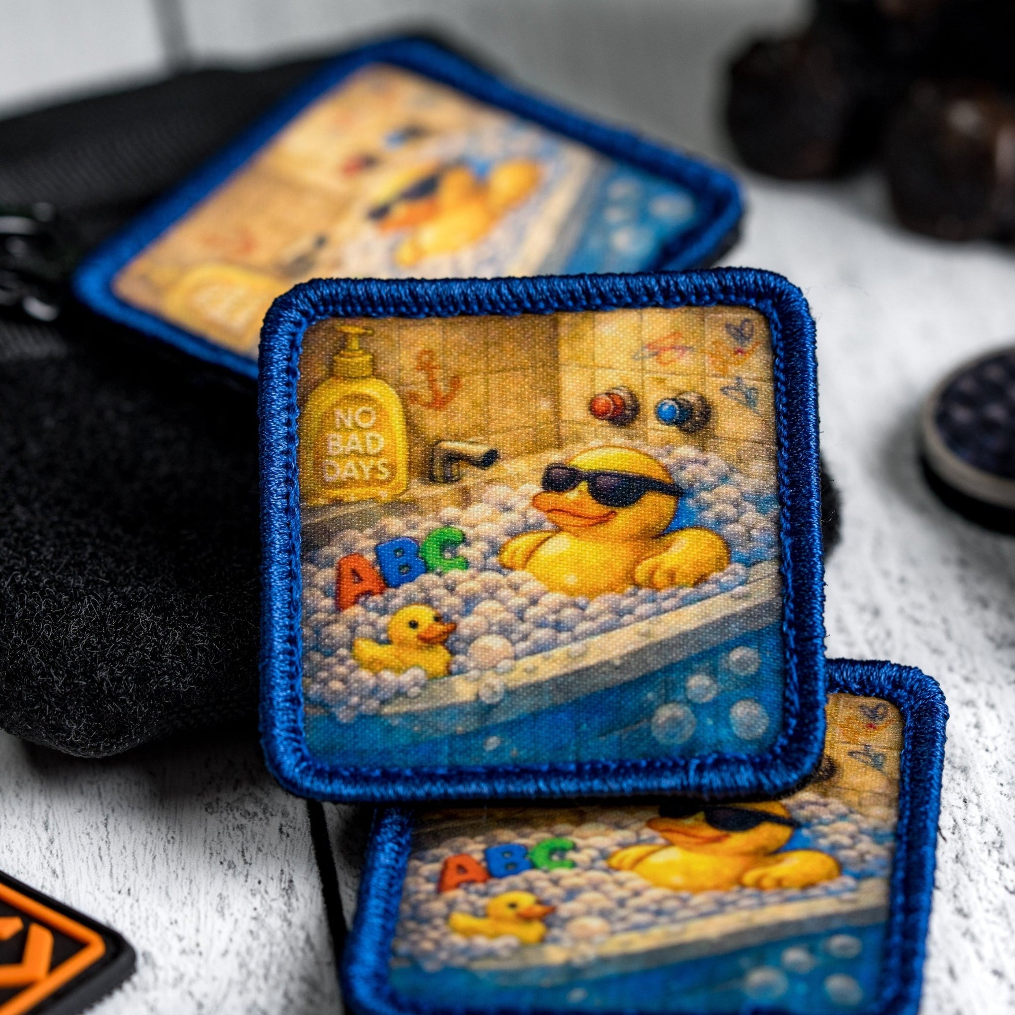 Drop Date (06/17): Lucky Duck Bubble Bath Morale Patch - 2x2 - URBAN EDC®