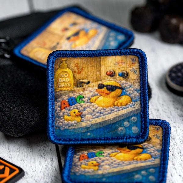 Drop Date (06/17): Lucky Duck Bubble Bath Morale Patch - 2x2 - URBAN EDC®