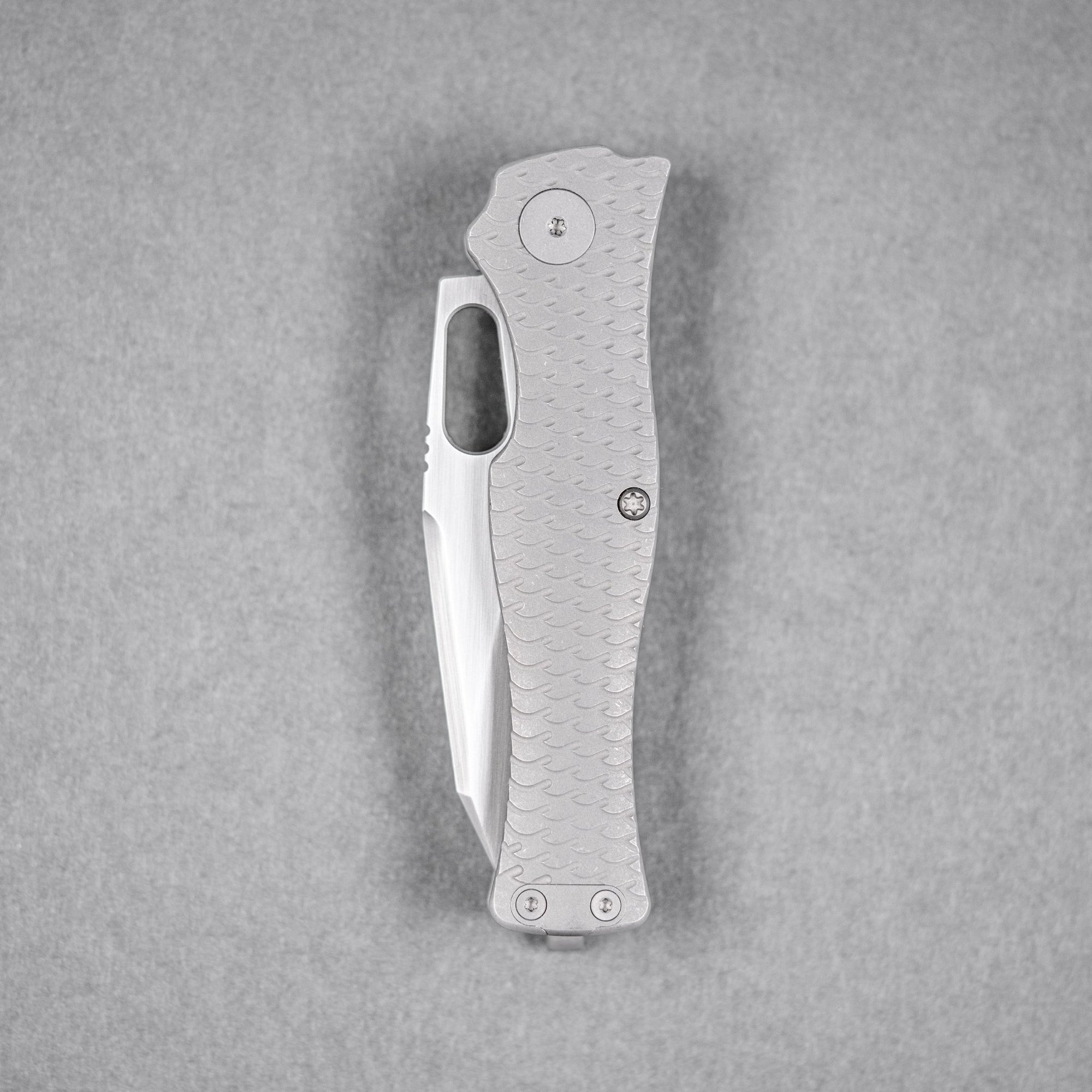 Drop Date (06/17): URBAN Castellan Non-Flipper - Dark-Rubbed Vanax & Darkwashed Titanium w/ Dragon Scale - URBAN EDC®