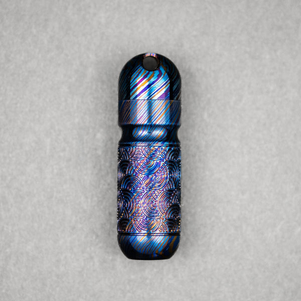 Drop Date (06/24): Audacious Concept x URBAN Tool XS - Titanium w/ Chaos Seigaiha™ - URBAN EDC®
