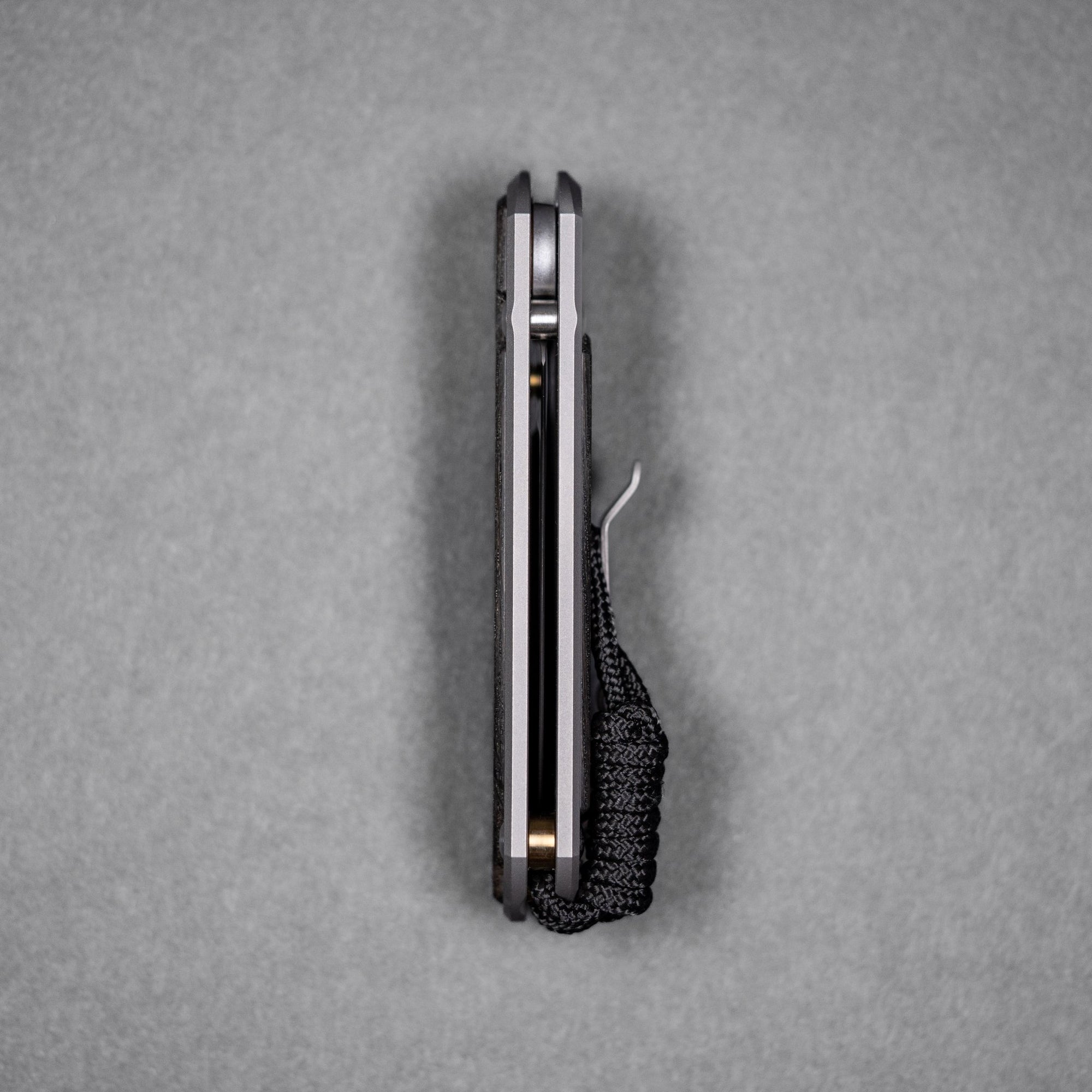 Drop Date (06/24): Chris Reeve Small Sebenza 31 - Drop Point Magnacut & Glass Blasted Titanium w/ Bog Oak Inlay - URBAN EDC®