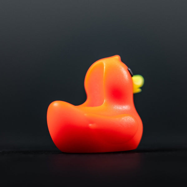 Drop Date (06/24): Lucky Duck Lanyard Bead - Safety Orange - URBAN EDC®