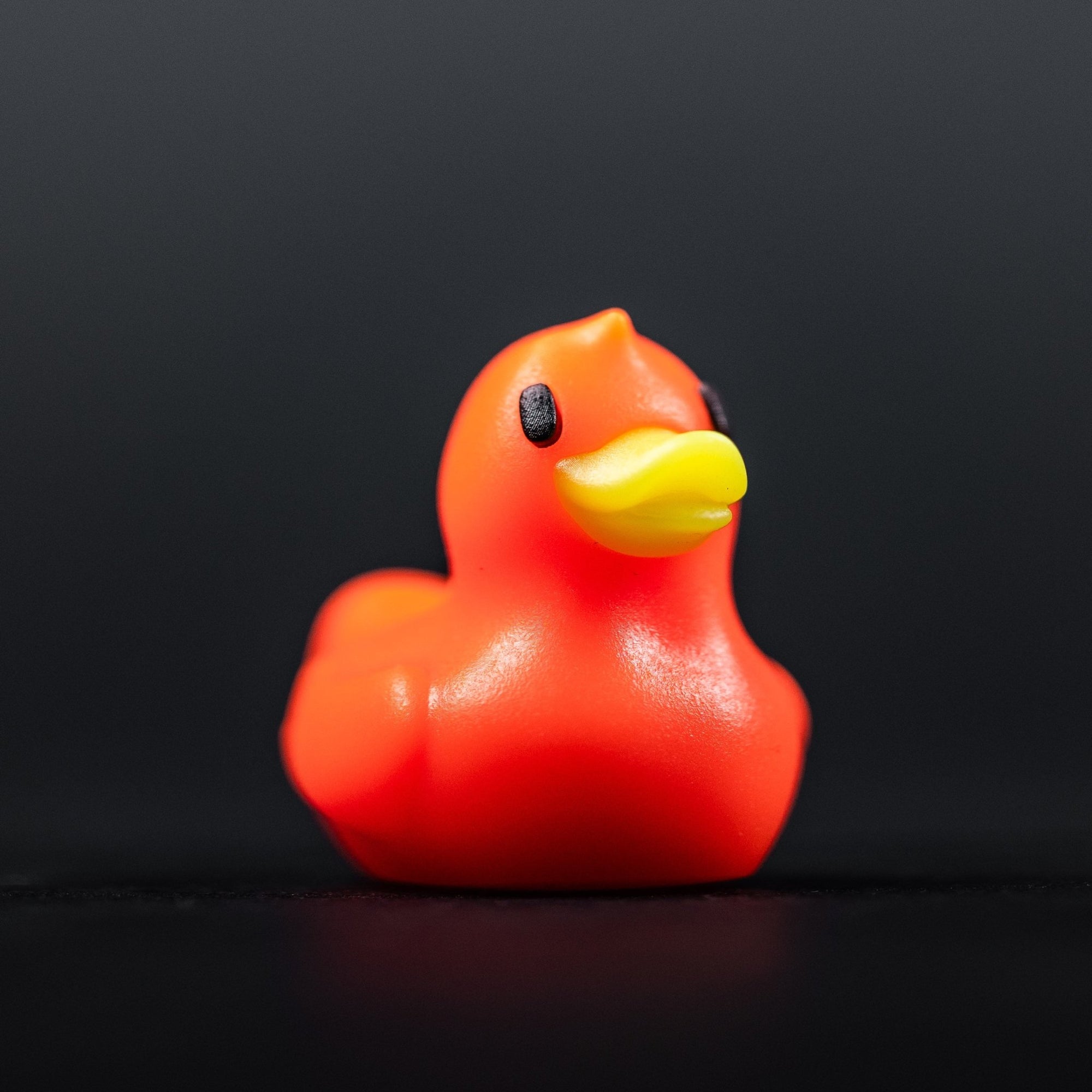 Drop Date (06/24): Lucky Duck Lanyard Bead - Safety Orange - URBAN EDC®