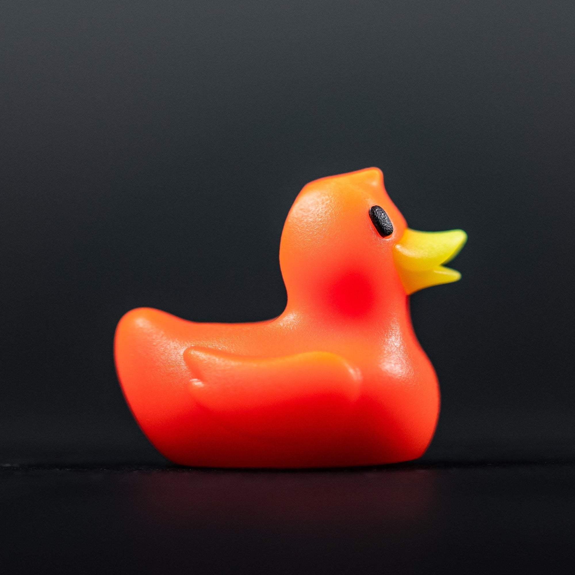 Drop Date (06/24): Lucky Duck Lanyard Bead - Safety Orange - URBAN EDC®