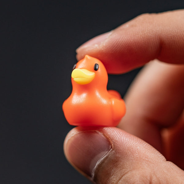 Drop Date (06/24): Lucky Duck Lanyard Bead - Safety Orange - URBAN EDC®