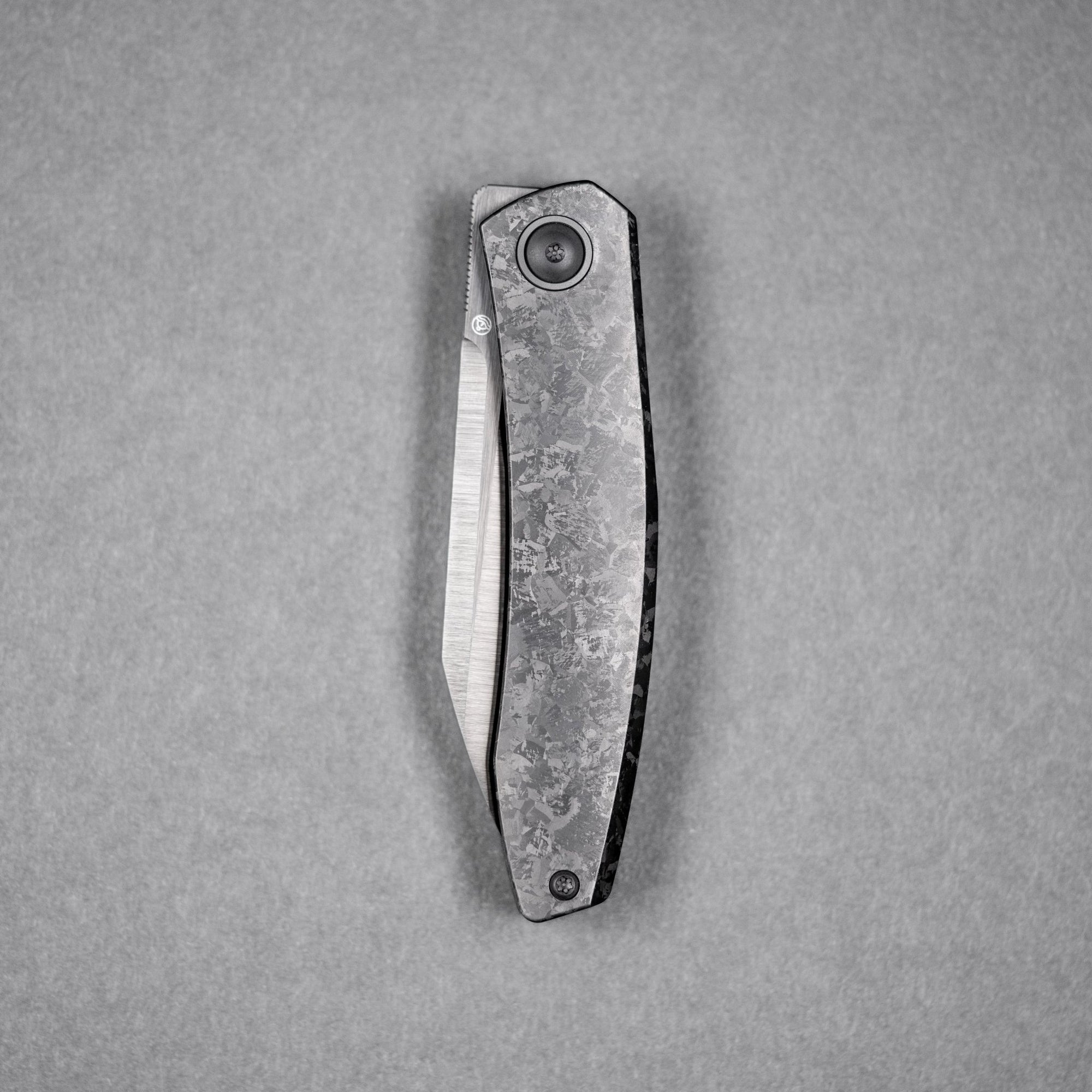 Drop Date (06/24): URBAN Chimarra - Belt Satin DLC Magnacut & Black Crystal Titanium w/ Zirc Pivot Collar & Clip - URBAN EDC®