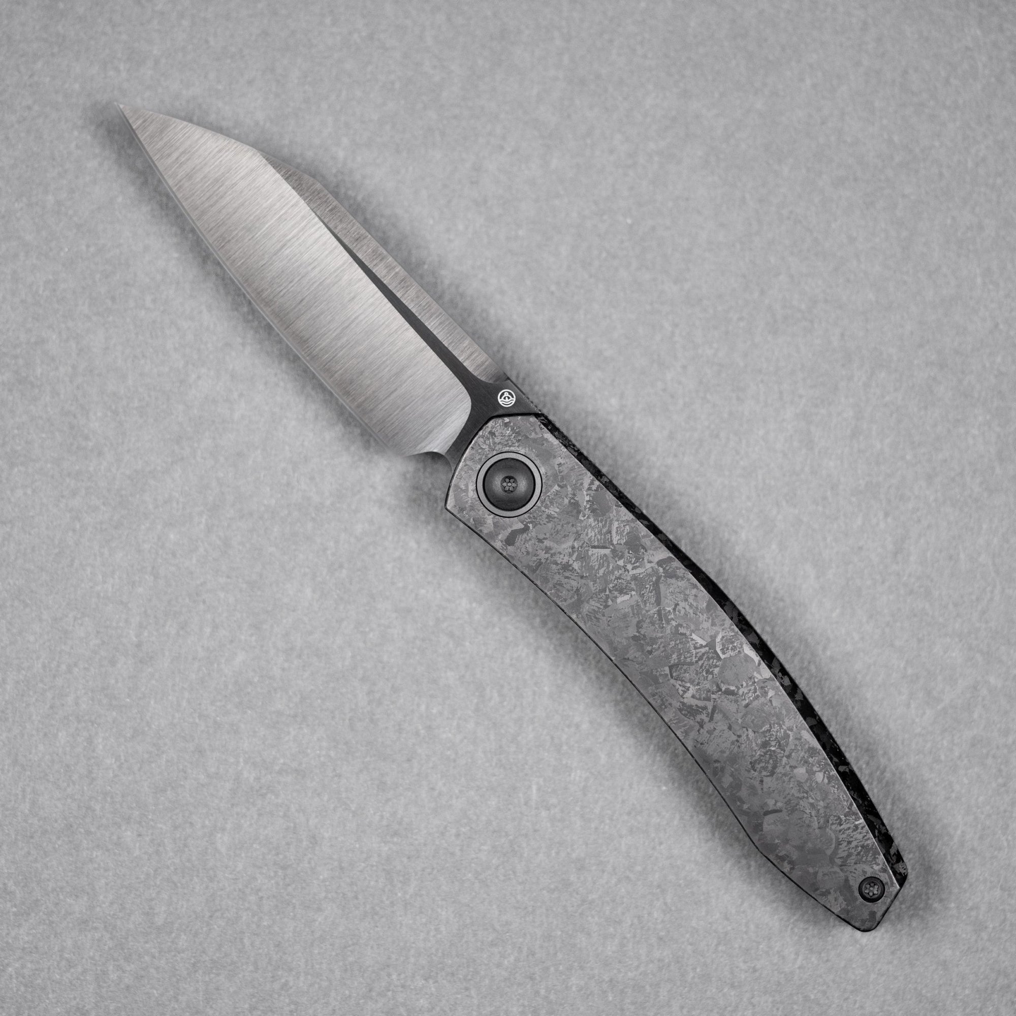 Drop Date (06/24): URBAN Chimarra - Belt Satin DLC Magnacut & Black Crystal Titanium w/ Zirc Pivot Collar & Clip - URBAN EDC®