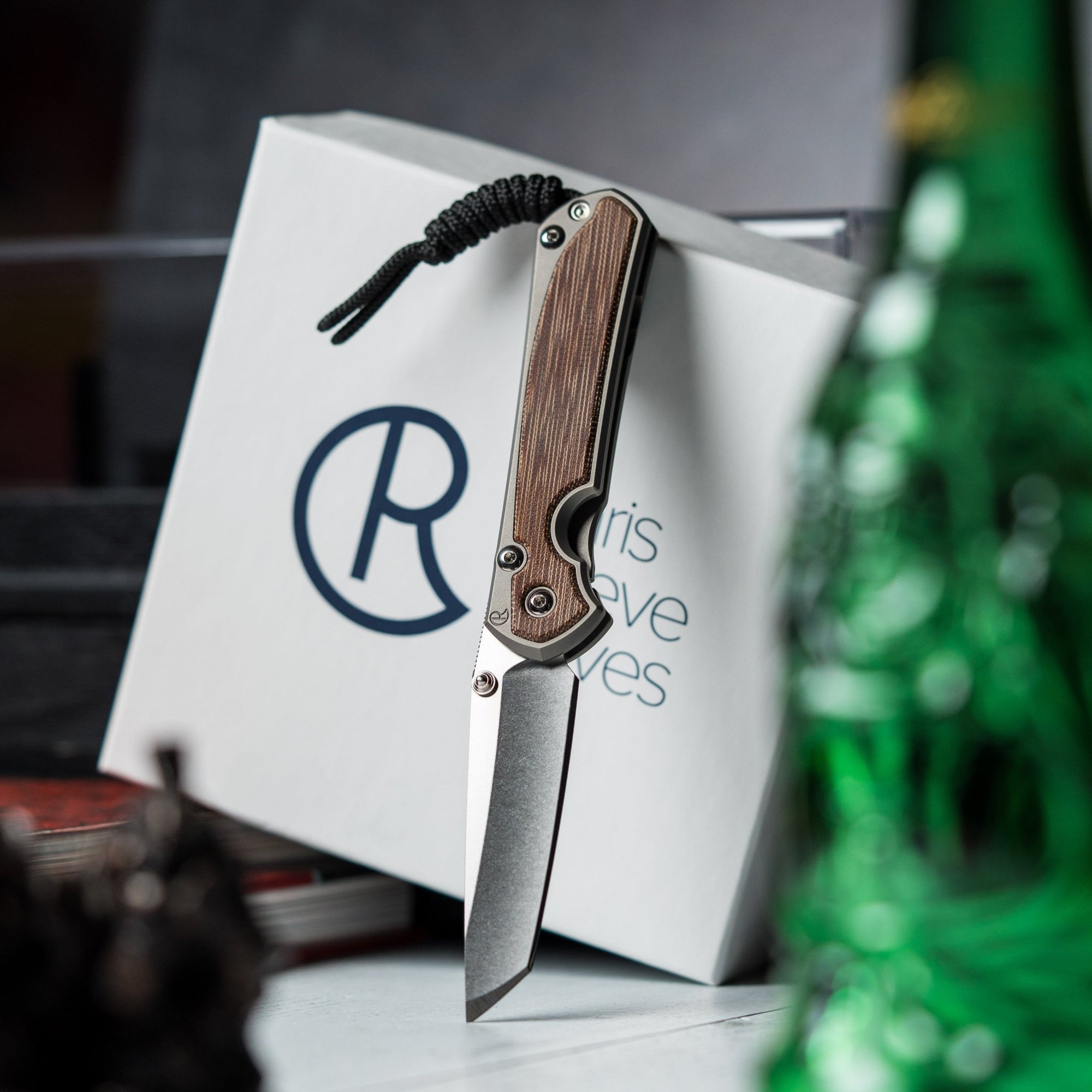 Drop Date (07/01): Chris Reeve Small Sebenza 31 - Tanto Magnacut & Glass Blasted Titanium w/ Natural Canvas Micarta Inlay - URBAN EDC®
