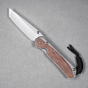 Drop Date (07/01): Chris Reeve Small Sebenza 31 - Tanto Magnacut & Glass Blasted Titanium w/ Natural Canvas Micarta Inlay - URBAN EDC®