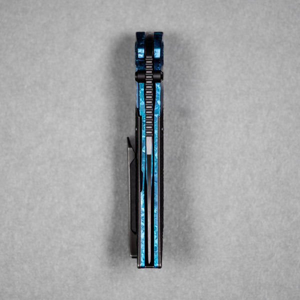 Drop Date (07/01): Gecko x URBAN Dune - Belt Satin DLC Vanax & Blackwashed Ti Chaos Seigaiha™ w/ Blurple Crystal Ti Bolster - URBAN EDC®