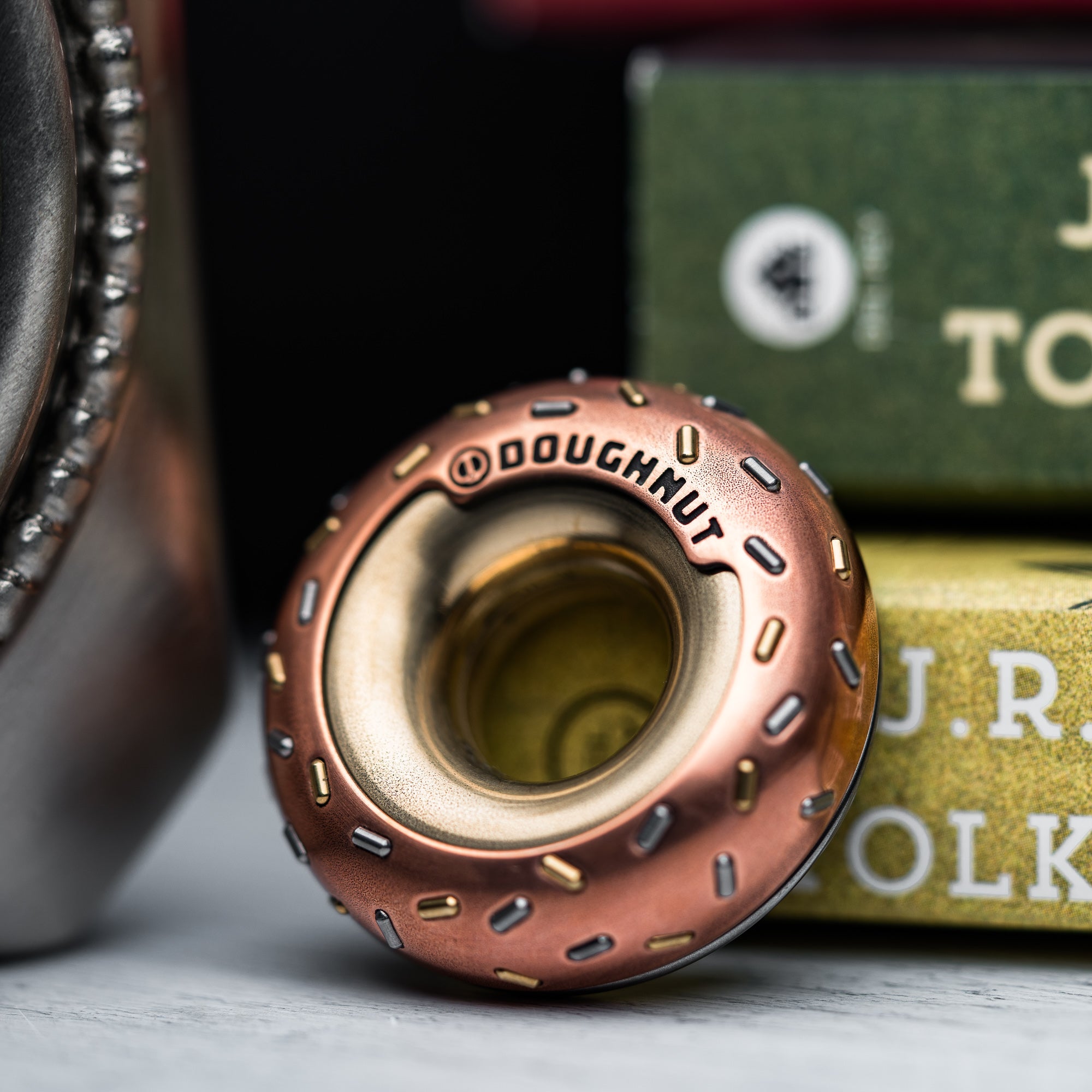 Lautie x URBAN Doughnut Spinner - Copper & Brass – URBAN EDC®