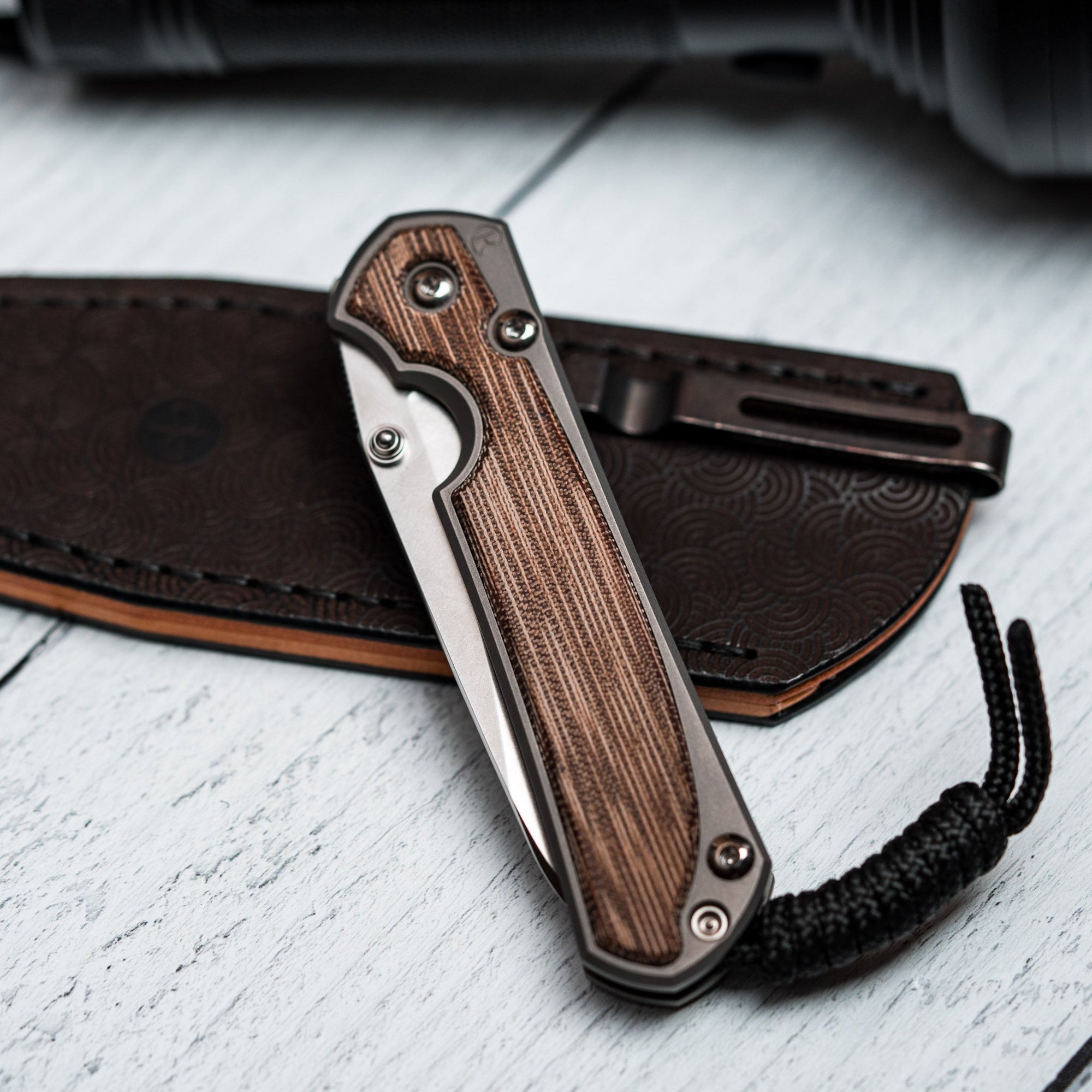 Drop Date (07/08): Chris Reeve Small Sebenza 31 - Insingo Magnacut & Glass Blasted Titanium w/ Natural Canvas Micarta Inlay - URBAN EDC®