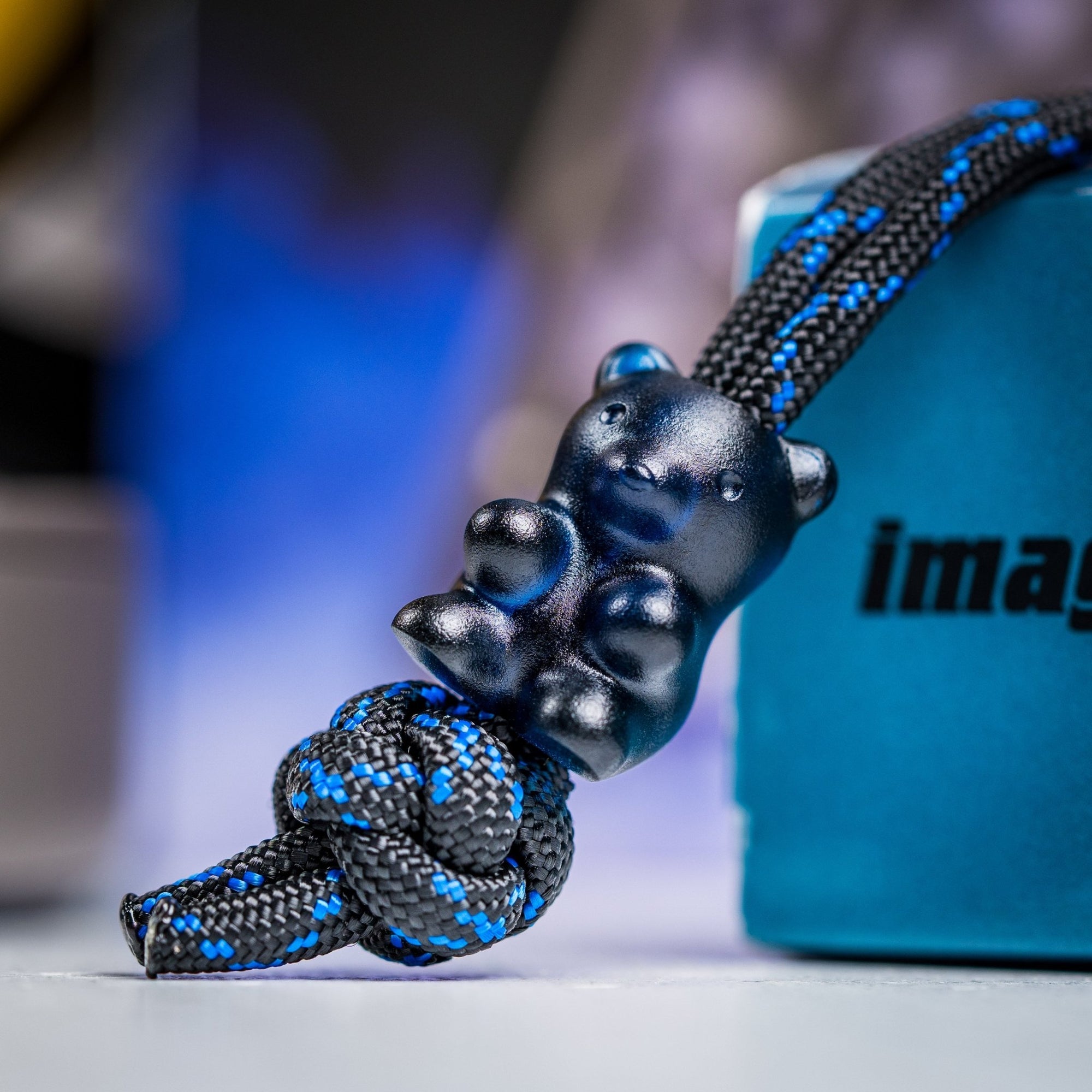 Drop Date (07/15): Gummy Bear Lanyard Bead - Blackberry - URBAN EDC®