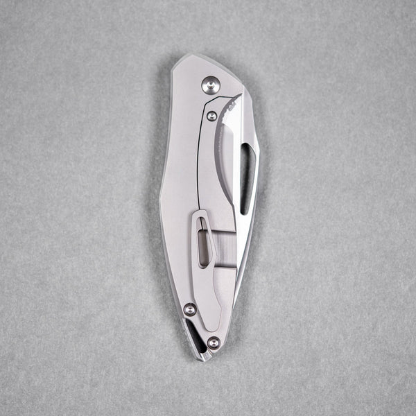 Drop Date (07/15): Koenig Arius Non-Flipper - Burnished w/ Polished Flats M390 & Smooth Titanium - URBAN EDC®