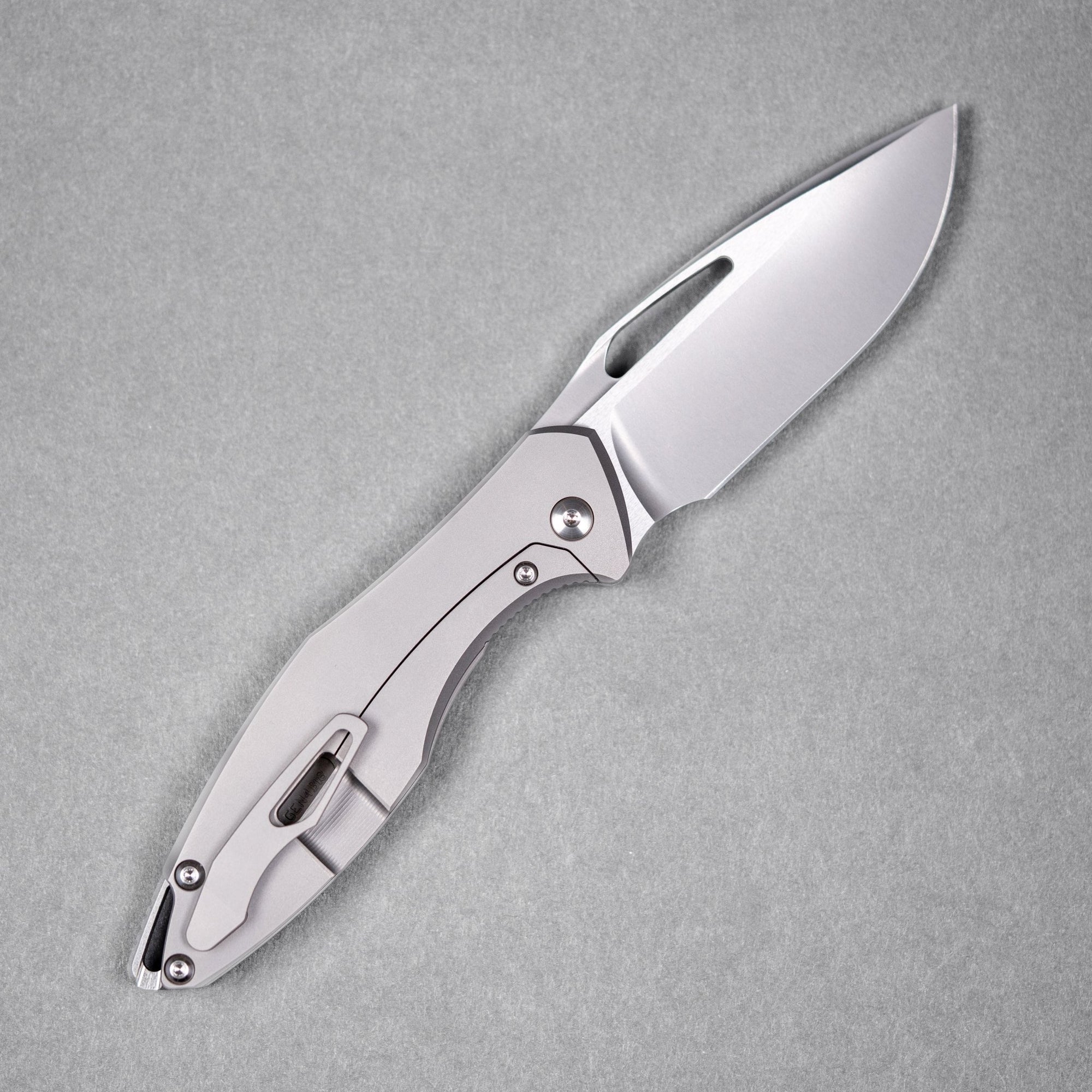 Drop Date (07/15): Koenig Arius Non-Flipper - Burnished w/ Polished Flats M390 & Smooth Titanium - URBAN EDC®