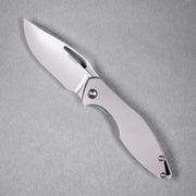 Drop Date (07/15): Koenig Arius Non-Flipper - Burnished w/ Polished Flats M390 & Smooth Titanium - URBAN EDC®