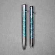 Drop Date (07/15): Q3D x URBAN Bolt Action Pen - TItanium Fade & Machined Clip w/ Chaos Seigaiha™ - URBAN EDC®