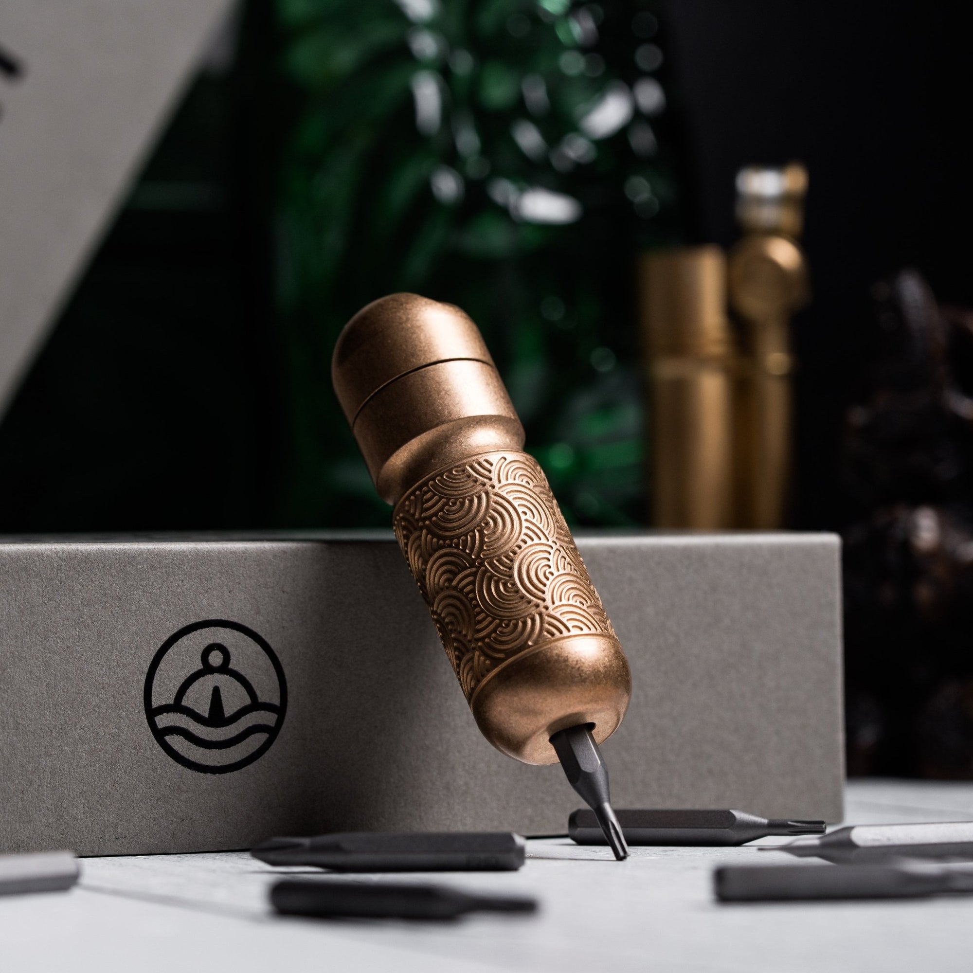 Drop Date (07/22): Audacious Concept x URBAN Tool XS - Bronze w/ Chaos Seigaiha™ - URBAN EDC®