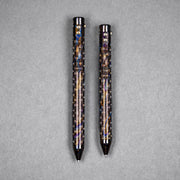 Drop Date (07/22): Nottingham Tactical x URBAN TiButton Single Lock Pen - ZircuTi w/ Chaos Seigaiha™ - URBAN EDC®