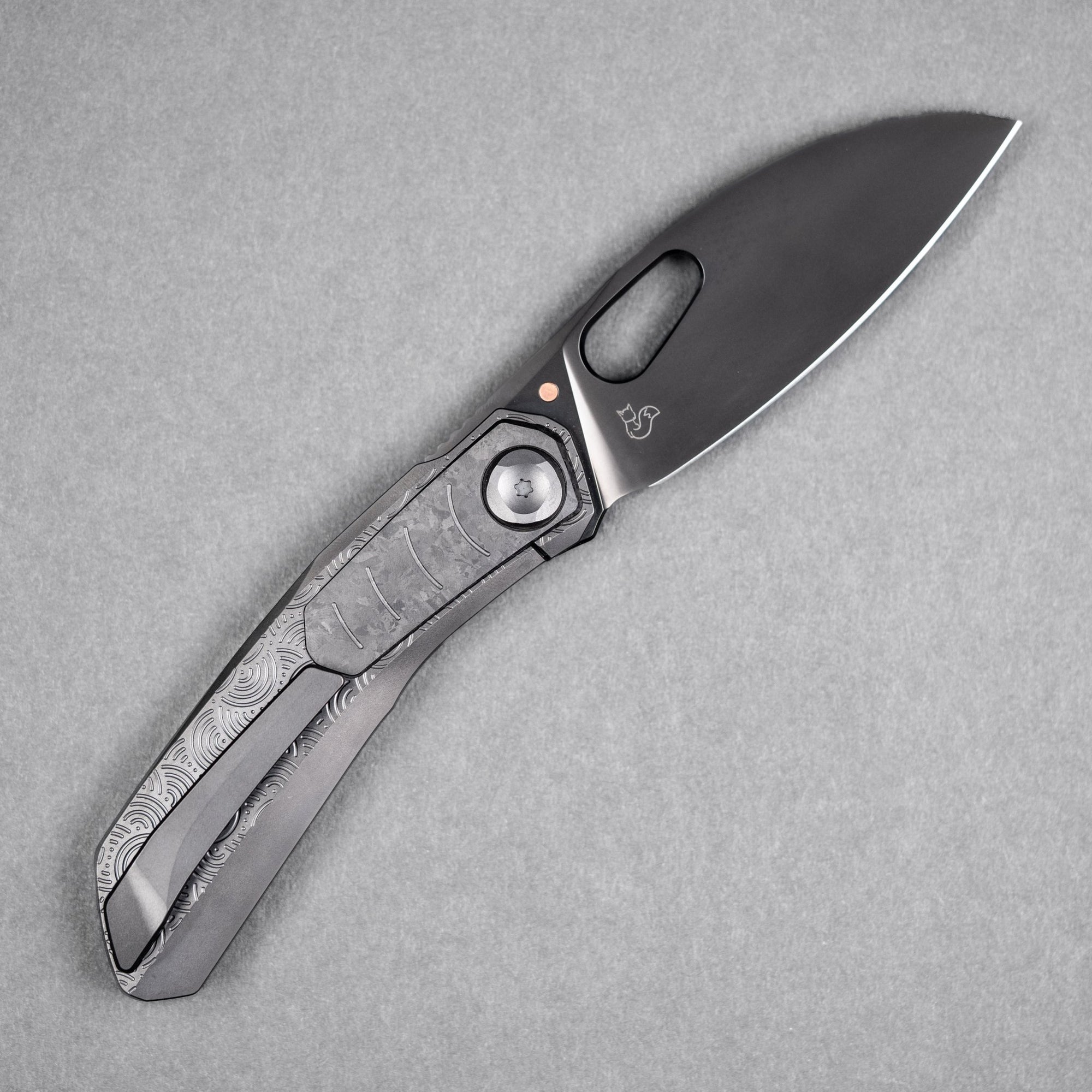 Drop Date (07/22): Poikilo x URBAN VK-Crab - Pearlescent Stonewash DLC M398 & DLC Titanium Chaos Seigaiha™ w/ Crystal Ti DLC Inlay - URBAN EDC®