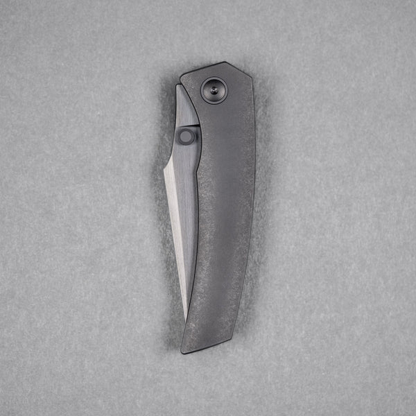 Drop Date (07/22): URBAN Isurus - Hand-Rubbed DLC Vanax & Black DLC Stonewashed Ti w/ Zirconium Hardware - URBAN EDC®