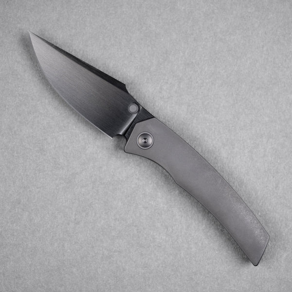 Drop Date (07/22): URBAN Isurus - Hand-Rubbed DLC Vanax & Black DLC Stonewashed Ti w/ Zirconium Hardware - URBAN EDC®