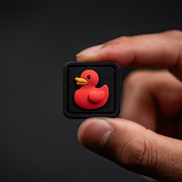 Drop Date (07/29): Lucky Duck RE Patch - Lava Red - URBAN EDC®