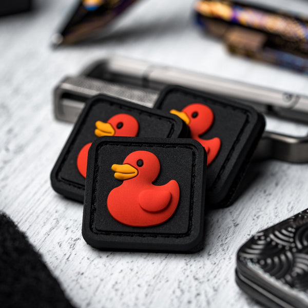 Drop Date (07/29): Lucky Duck RE Patch - Lava Red - URBAN EDC®
