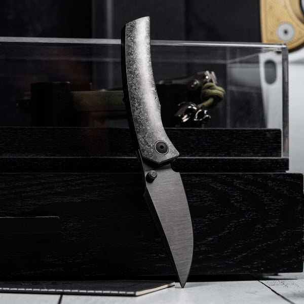 Drop Date (08/05): URBAN Isurus - Belt Satin DLC Vanax & Black Crystal Ti w/ Black Crystal Ti Hardware - URBAN EDC®