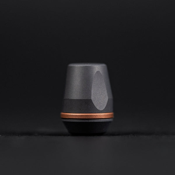 Drop Date (08/05): URBAN VK-IMON Lanyard Bead - Beadblasted Zirconium w/ Copper Disc - URBAN EDC®