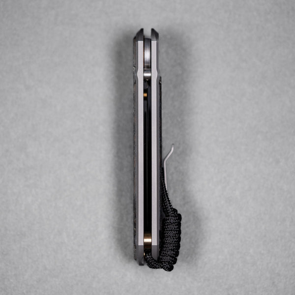 Drop Date (08/12): Chris Reeve Large Sebenza 31 - Tanto Magnacut & Glass Blasted Titanium w/ Bog Oak Inlay - URBAN EDC®